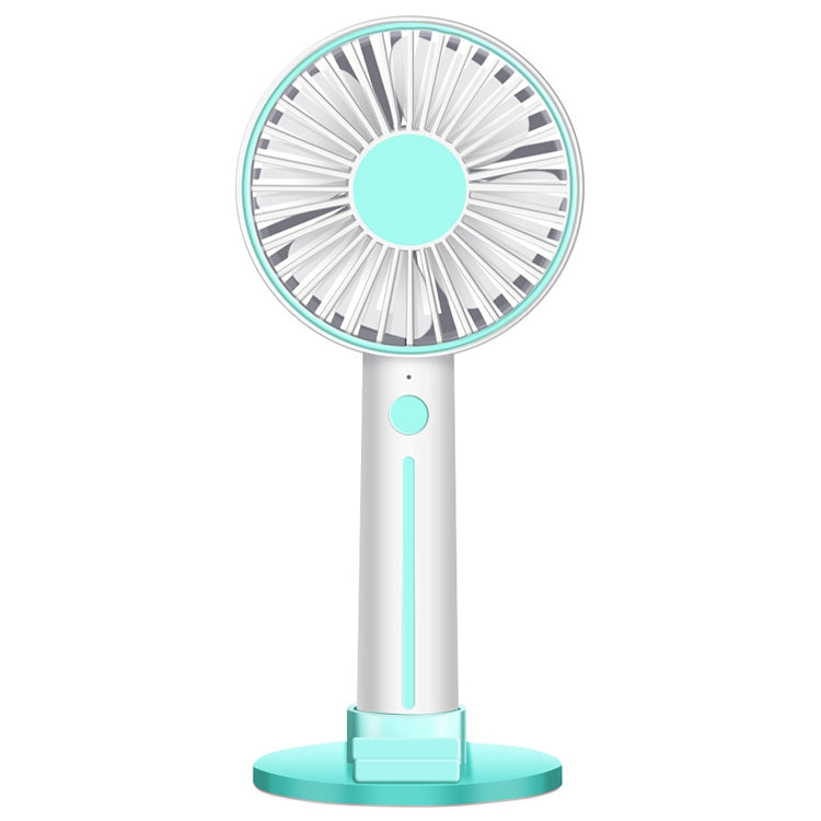 Mirror Portable Handheld Mute USB Small Fan (Blue)
