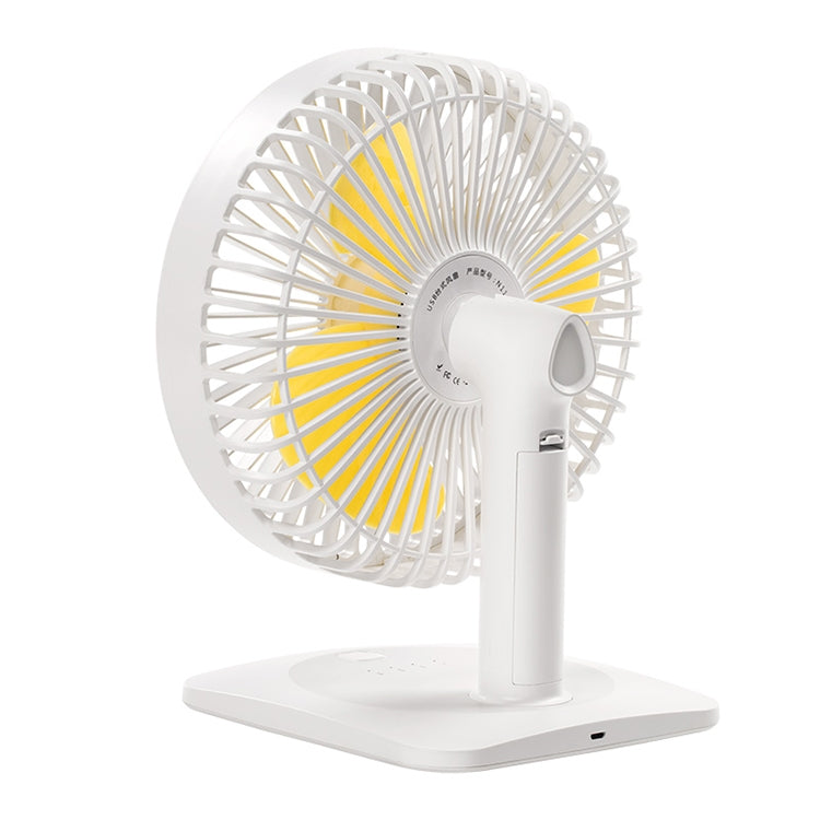 N11 Adjustable USB Charging Mute Desktop Electric Fan, with 3 Speed Control
