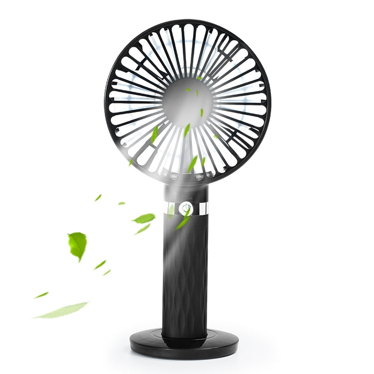 S8 Portable Mute Handheld Desktop Electric Fan, with 3 Speed Control