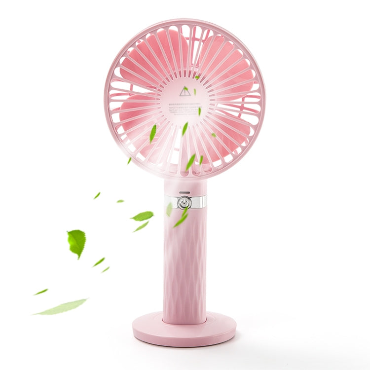 S8 Portable Mute Handheld Desktop Electric Fan, with 3 Speed Control