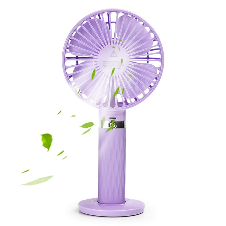 S8 Portable Mute Handheld Desktop Electric Fan, with 3 Speed Control