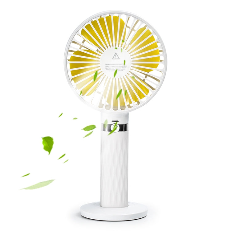 S8 Portable Mute Handheld Desktop Electric Fan, with 3 Speed Control