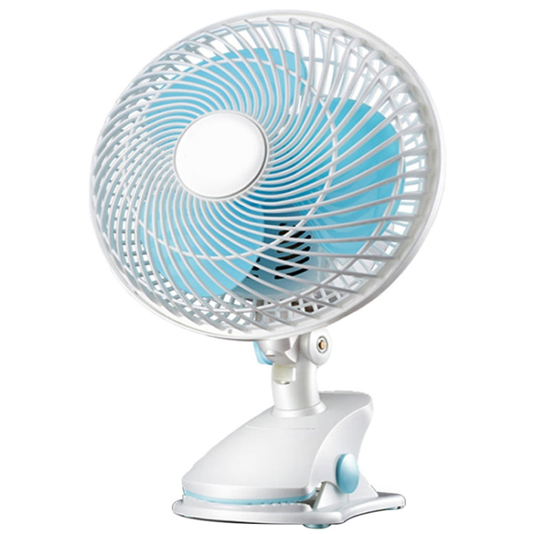 220V Portable Household Dormitory Mute Clip Base Mini Electric Fan, Length: 1.3m CN Plug
