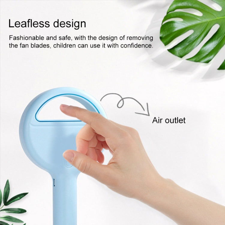 2000mAh Portable Handheld Leafless Fan (White)