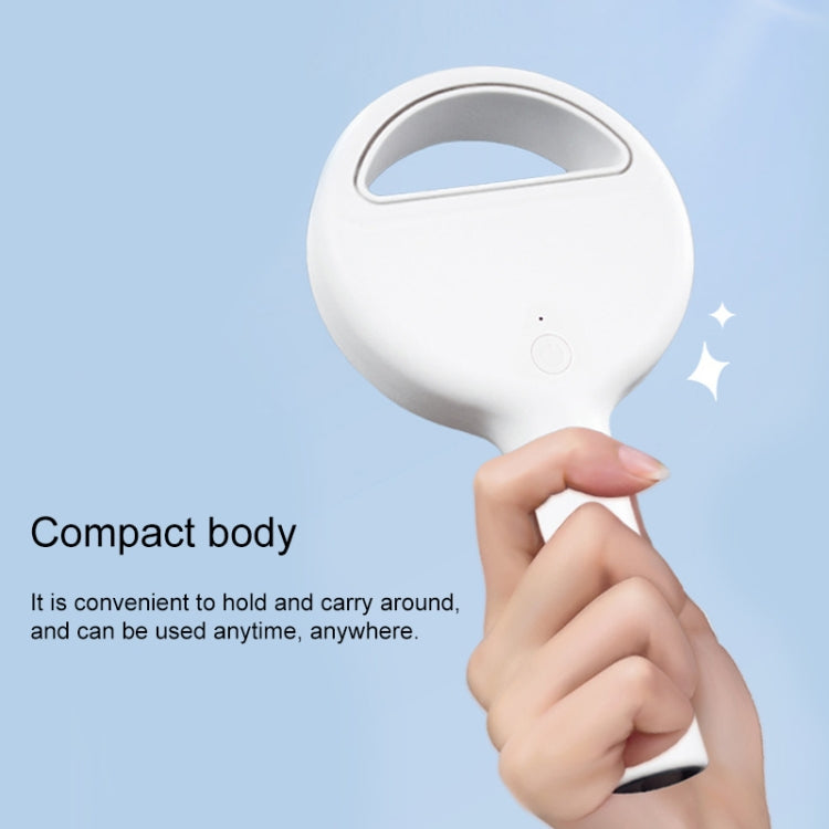 2000mAh Portable Handheld Leafless Fan (White)