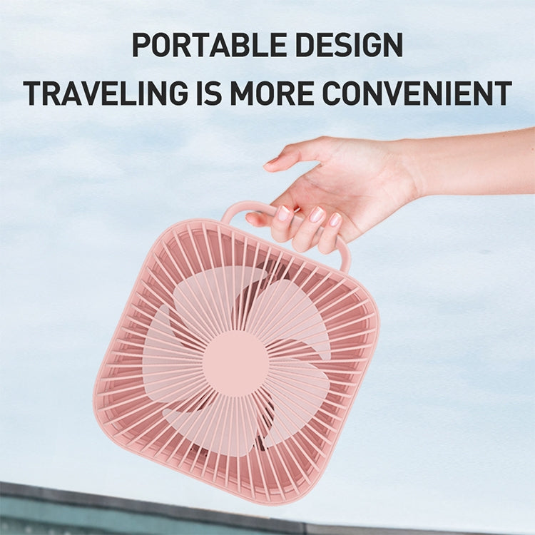Multi-functional Portable Folding Fan with 80 Degrees Shaking Head & Four Air Supply Modes