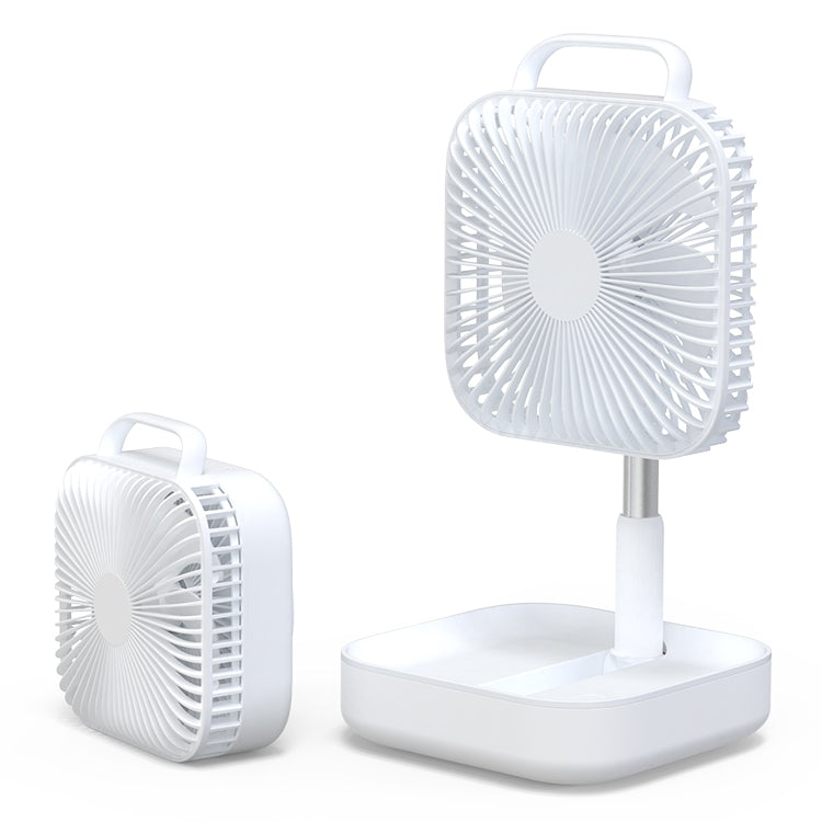 Multi-functional Portable Folding Fan with 80 Degrees Shaking Head & Four Air Supply Modes