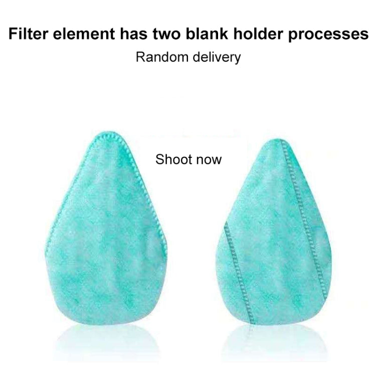 10 PCS Replaceable Mask Filter Cotton Pads for HAMTOD S9 Self-suction Filtering Respirator (EPP0004)