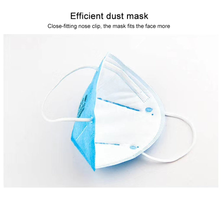 10 PCS KN90 n90 Foldable Earloop Breathable Respirator Dustproof Protection Antiviral Anti-fog Doctor Nurse Face Mask