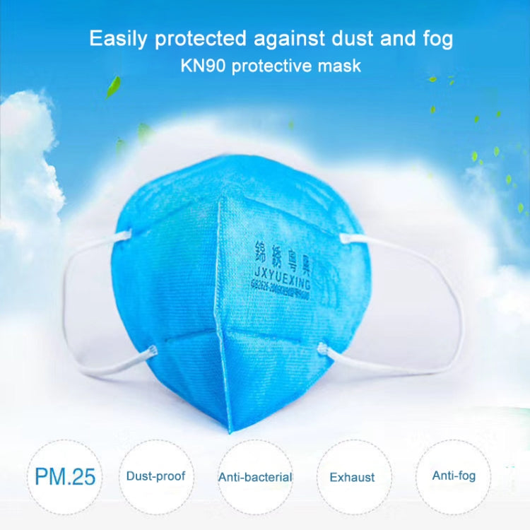 10 PCS KN90 n90 Foldable Earloop Breathable Respirator Dustproof Protection Antiviral Anti-fog Doctor Nurse Face Mask