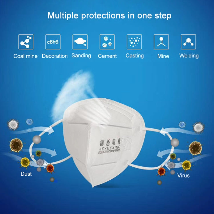10 PCS KN90 n90 Foldable Earloop Breathable Respirator Dustproof Protection Antiviral Anti-fog Doctor Nurse Face Mask