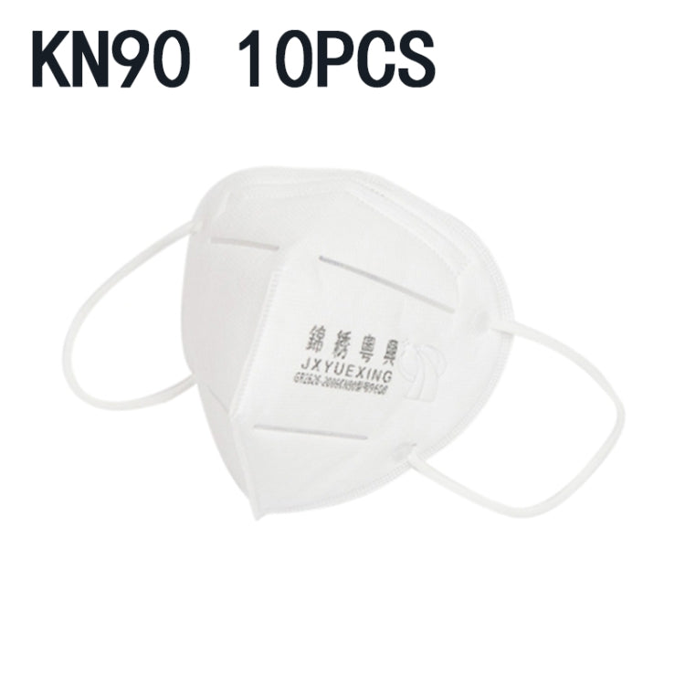 10 PCS KN90 n90 Foldable Earloop Breathable Respirator Dustproof Protection Antiviral Anti-fog Doctor Nurse Face Mask