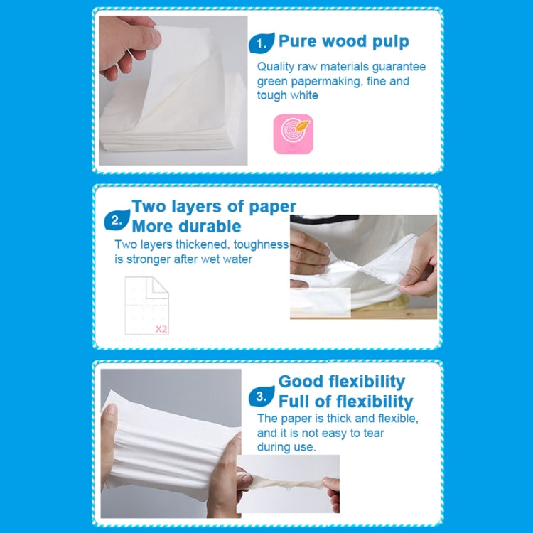 150 Packs 100 Pumping Two-layer Commercial Sanitary Paper Hotel Paper Napkins