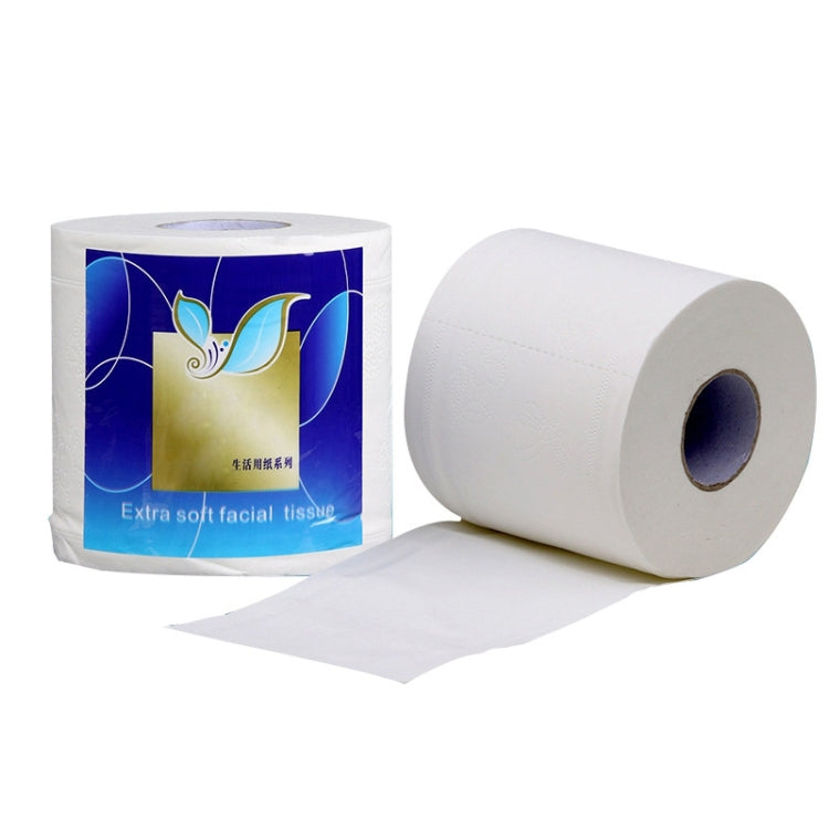140g 4 Layers Cored Plate Home Roll Toilet Paper Soft Sanitary Paper