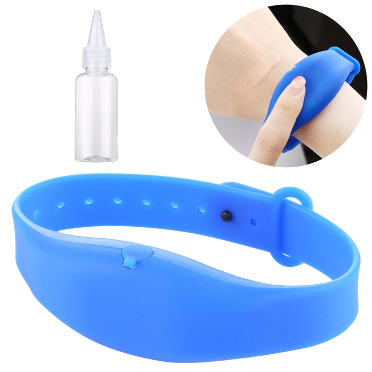 30ml Portable Adjustable Silicone Liquid Soap Handwashing Fluid Split Bracelet