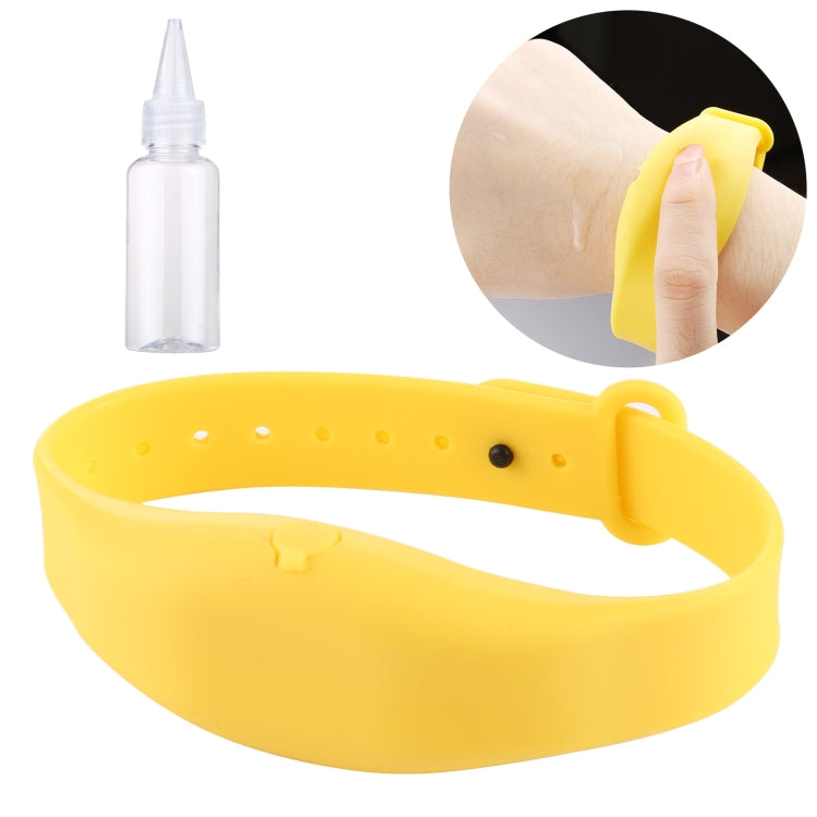 30ml Portable Adjustable Silicone Liquid Soap Handwashing Fluid Split Bracelet