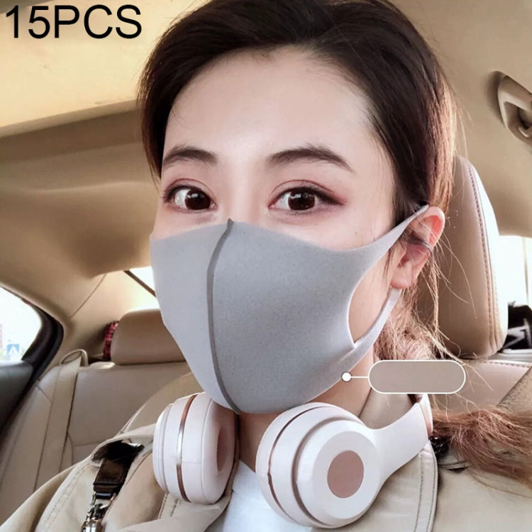 15 PCS Dust-proof Breathable Wind-proof  Fog-proof Disposable Mask