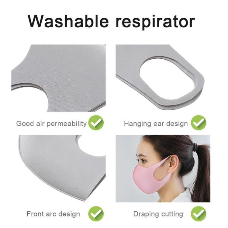 3 PCS Dust-proof Breathable Wind-proof  Fog-proof Disposable Mask(White)
