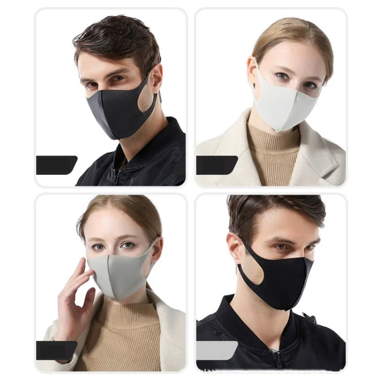 3 PCS Dust-proof Breathable Wind-proof  Fog-proof Disposable Mask(White)
