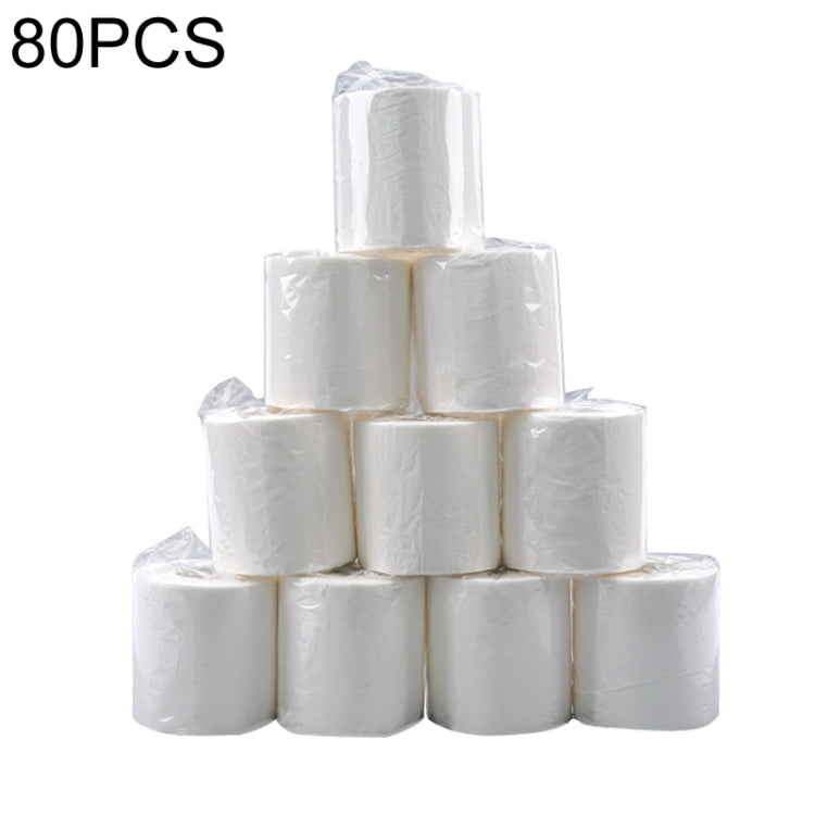 80 Rolls 100g Hotel Sanitary Commercial Toilet Paper Core Roll Paper