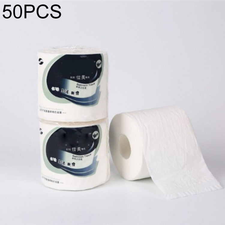 50 Rolls 145g Household Three-layer Toilet Paper Sanitary Paper