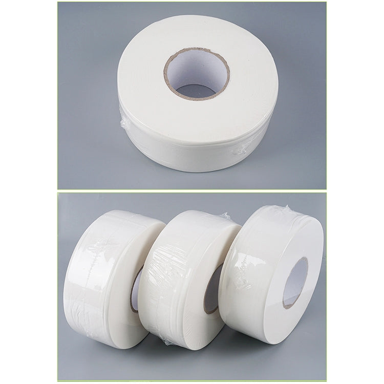 12 Rolls 580g Hotel Large Roll Toilet Paper 3 Layers Cored Big Plate Sanitary Paper