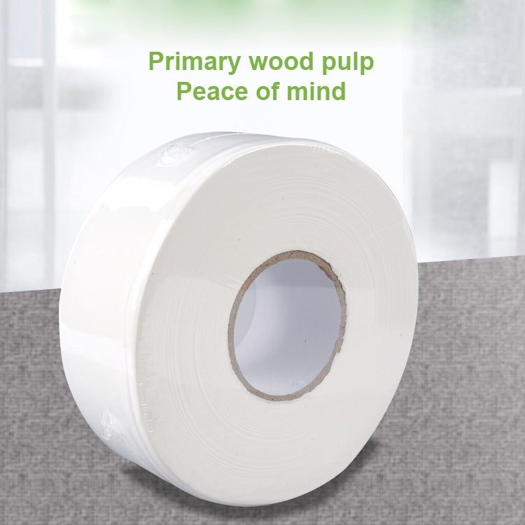 12 Rolls 580g Hotel Large Roll Toilet Paper 3 Layers Cored Big Plate Sanitary Paper