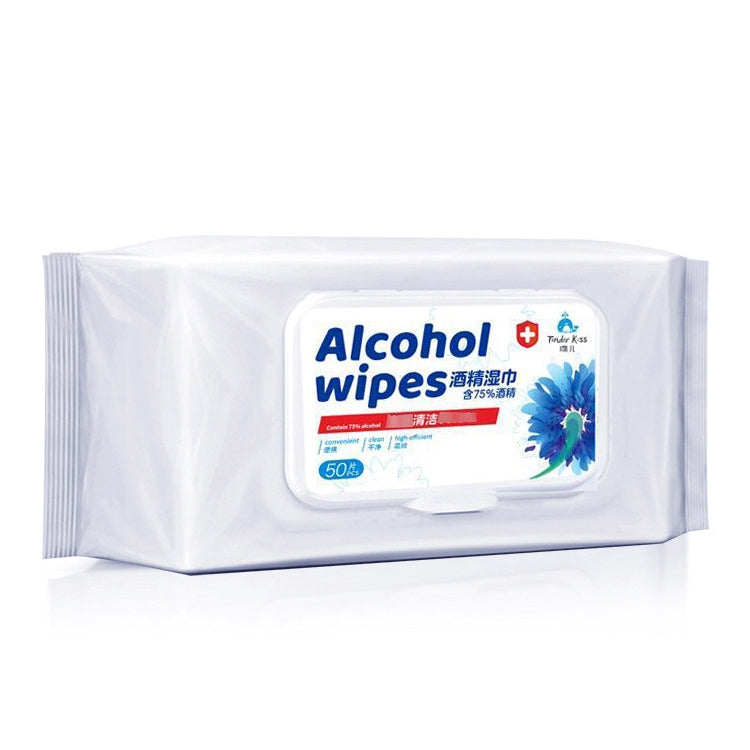 75 Percent Disposable Hand Wipe Skin Clean Alcohol Wipes Disinfection Wet Wipes