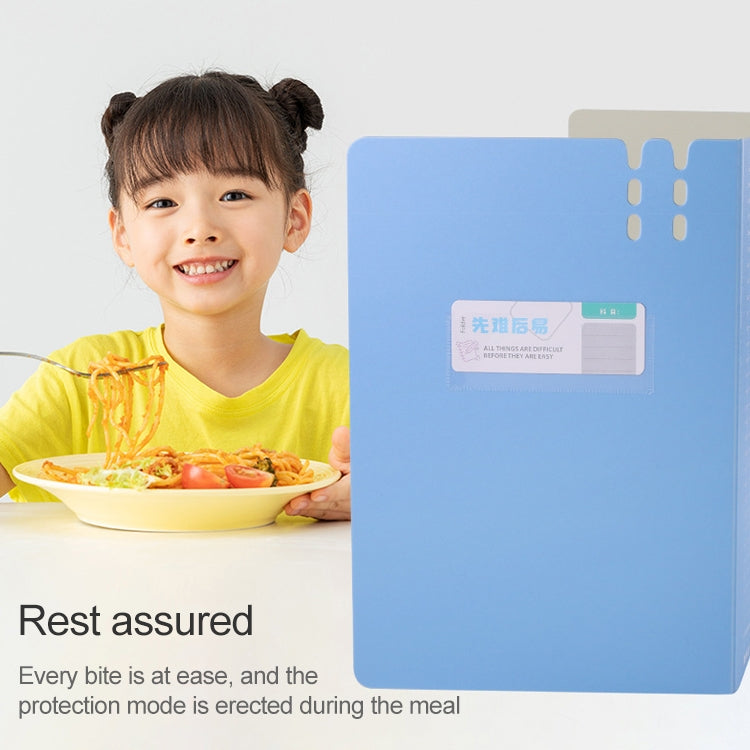 Student Work Meal Desktop Anti-spray Baffle Isolation Protective Board, Size: L