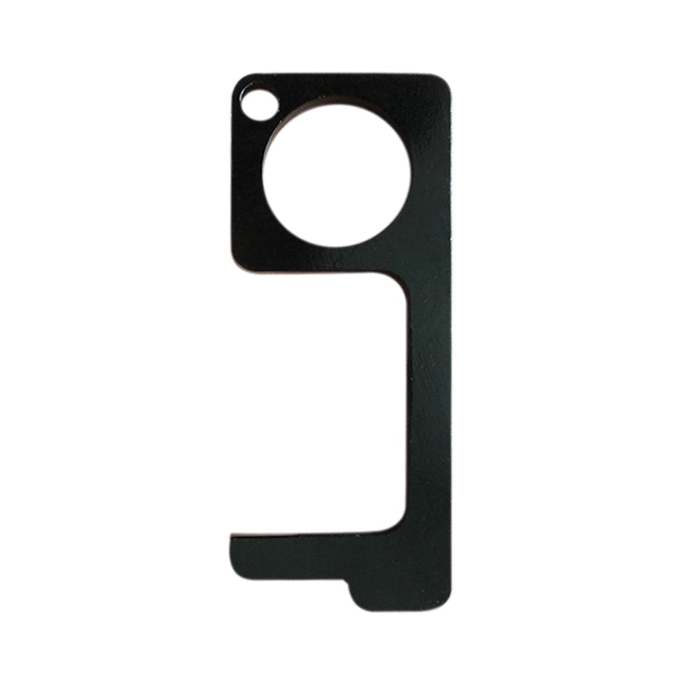 2 PCS Portable Quarantine Virus Open Door Press Elevator Key Ring