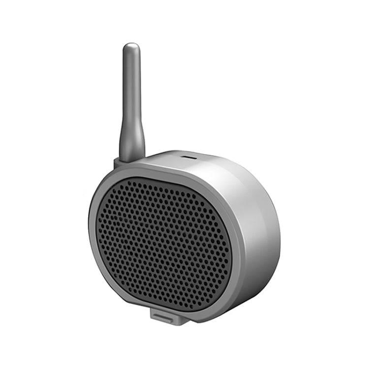 Real Time Pager Portable Speaker Long-distance Interference Free Loudspeaker for Drone(Dark Gray)