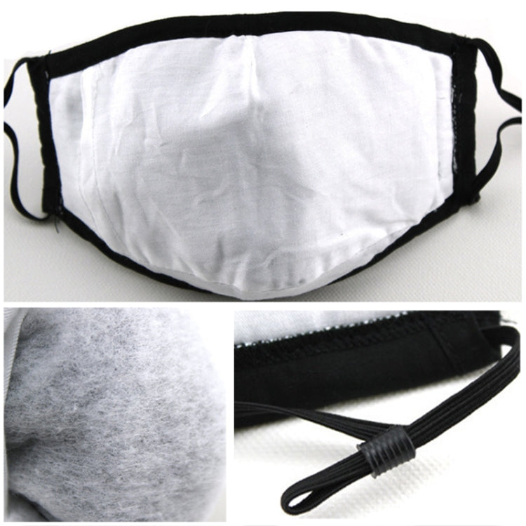 5 PCS for Men Women Washable Replaceable Filter Breath-Valve PM2.5 Dustproof Face Mask