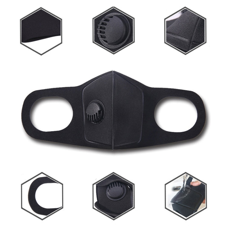 Dust-proof Breathable Wind-proof Fog-proof Disposable Mask with Breath-Valve Filter