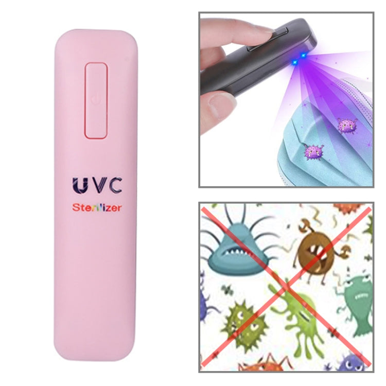 Alphabet UVC Handheld Portable Ultraviolet Disinfection Lamp