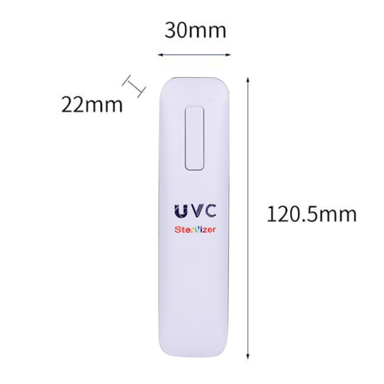 Alphabet UVC Handheld Portable Ultraviolet Disinfection Lamp