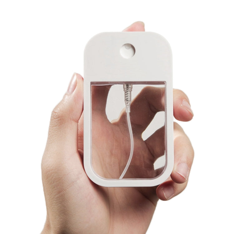 5 PCS Transparent Spray Bottle Disinfection Solution Container Alcohol Sprayer Without Silicone Sleeve