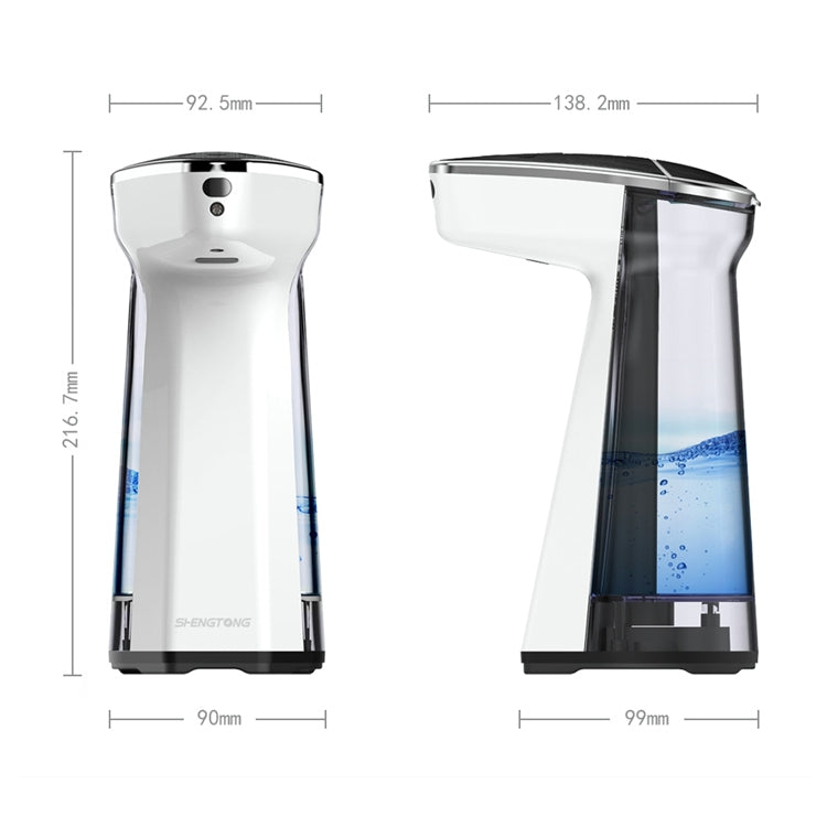2 in 1 Handsfree Non-contact Body Infrared Thermometer + 450ml Automatic Non-contact Liquid Soap Dispenser