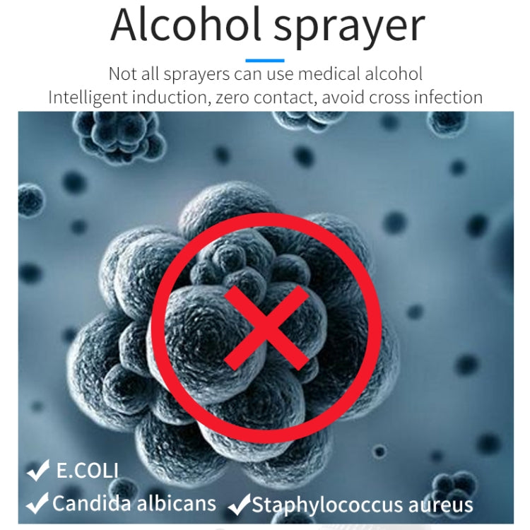 Portable Intelligent Induction Automatic Alcohol Disinfection Sprayer, Capacity: 100ml