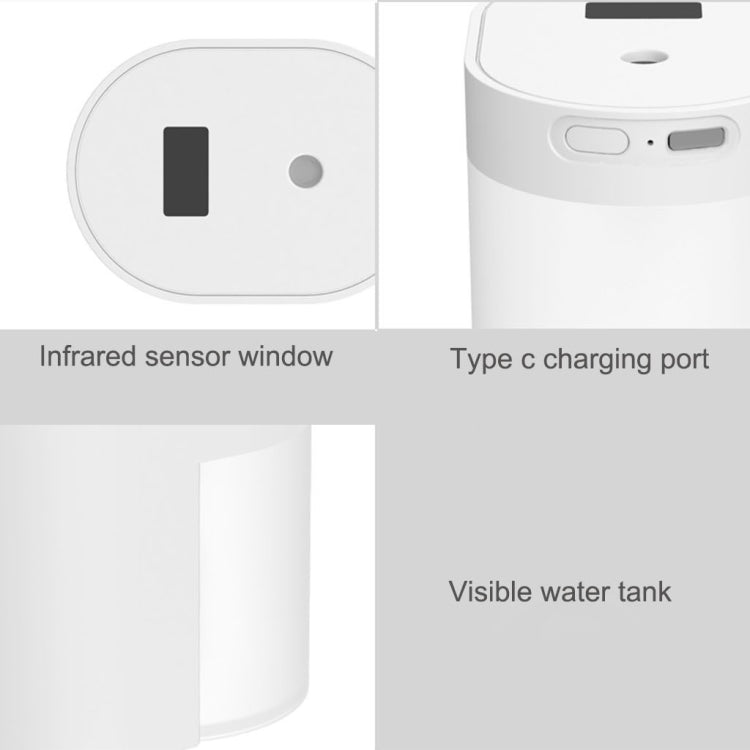 USB Charging Intelligent Induction Automatic Alcohol Disinfection Sprayer Contactless Hand Sterilizer