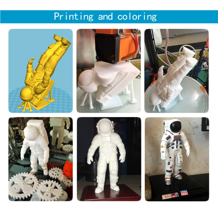 FLSUN_A 3D Printer Delta Kossel DIY Kit with Large 3D Printing Size Updated Nuzzle System Heated Bed Auto Leveling