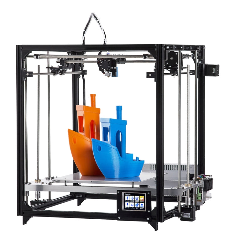 FLSUN_F2 DIY Kit Touch Screen Auto Leveling Cube Full Metal Square Large Printing Size Desktop 3D Printer with Heated Bed Precision
