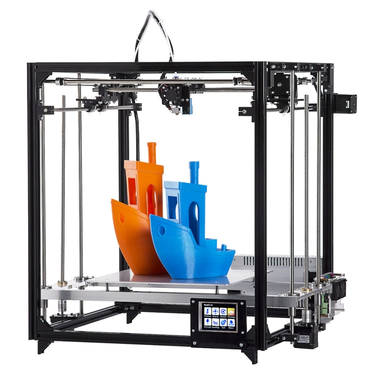 FLSUN_F2 DIY Kit Touch Screen Auto Leveling Cube Full Metal Square Large Printing Size Desktop 3D Printer with Heated Bed Precision