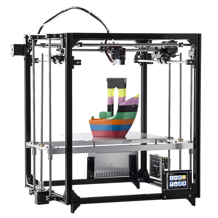 FLSUN_F2 DIY Kit Touch Screen Auto Leveling Cube Full Metal Square Large Printing Size Desktop 3D Printer with Heated Bed Precision