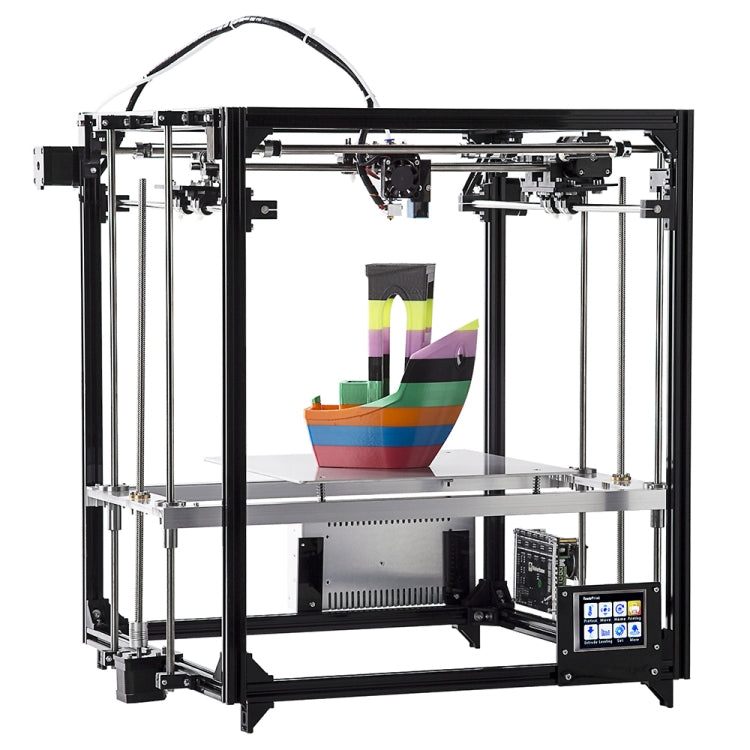FLSUN_F3 DIY Kit Touch Screen Dual Nozzle Auto Leveling Cube Full Metal Square Large Printing Size Desktop 3D Printer with Heated Bed Precision