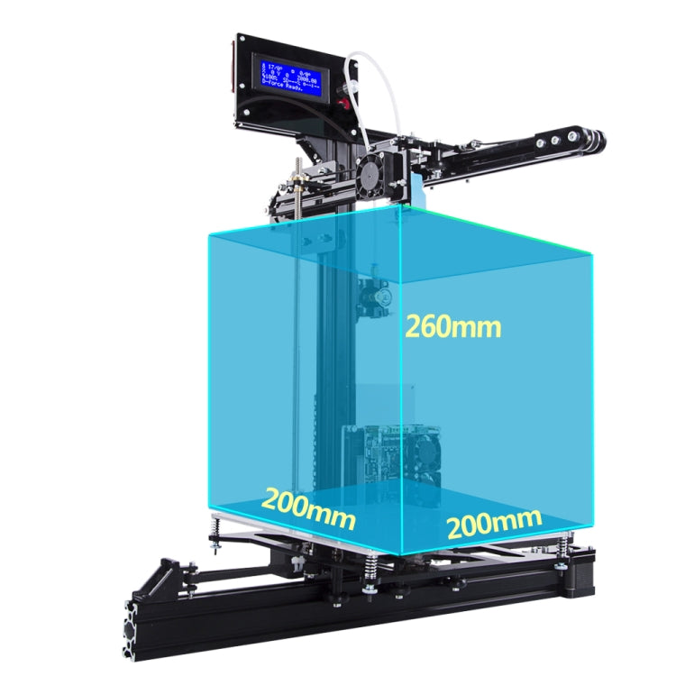 FLSUN_Z High Precision Metal Auto Leveling Heated Bed Large Printing Size Desktop 3D Printer DIY Kit with 2 Rolls Filament