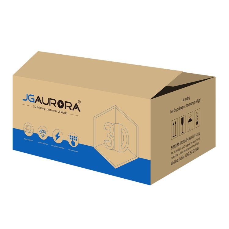 JGAURORA A3S Desktop High Precision Metal Plate Frame Three-Dimensional Physical 3D Printer