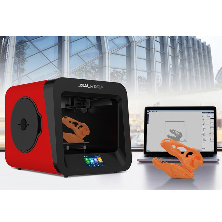JGAURORA A4 Desktop High Precision Metal Plate + High Injection Molding Frame Three-Dimensional Physical 3D Printer