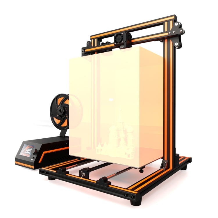ANET E16 Upgraded Adjustable Desktop 3D Printer, Support TF Card Off-line Printing, Printing Size: 30x30x40cm