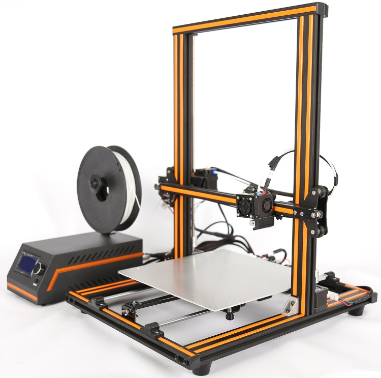 ANET E16 Upgraded Adjustable Desktop 3D Printer, Support TF Card Off-line Printing, Printing Size: 30x30x40cm