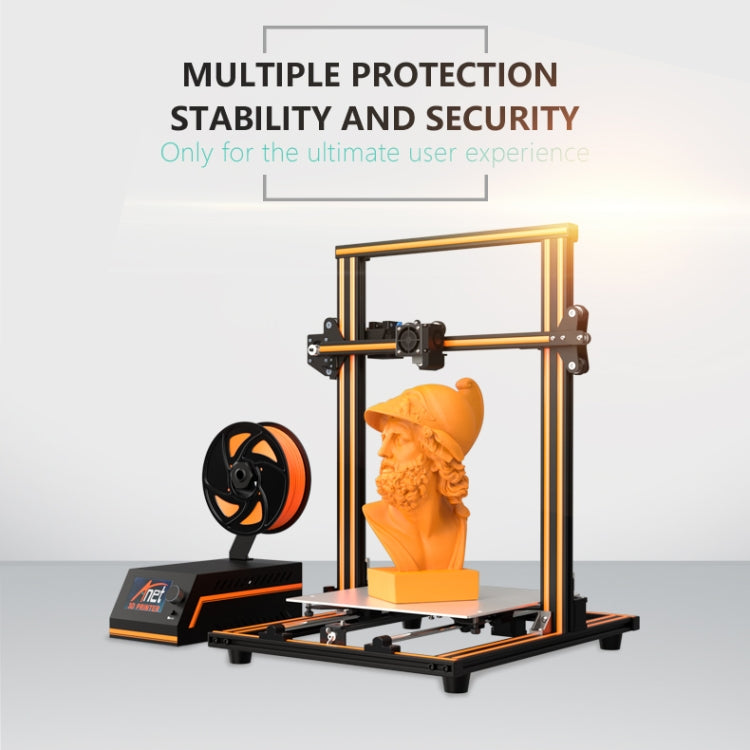 ANET E16 Upgraded Adjustable Desktop 3D Printer, Support TF Card Off-line Printing, Printing Size: 30x30x40cm